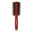 Щетка-брашинг для волос круглая продувная Salon Professional 9575 G Красная - миниатюра 1