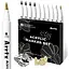 Акриловые маркеры Arrtx AACM-0500-10A, 10 шт. - миниатюра 1