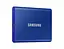 Накопичувач зовнішній SSD 2.5 USB 2.0TB Samsung T7 Indigo Blue (MU-PC2T0H/WW) - мініатюра 2