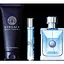 Набор Versace Pour Homme 100 мл туалетная вода150 мл гель для душа 10 мл атюра - миниатюра 1