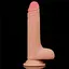 Фаллоимитатор LoveToy Sliding Skin Dong 15.5 см телесный - миниатюра 24