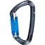 Карабін Climbing Technology Lime WG twistlock Anthracite/Blue (1053-2C45000 SHO) - мініатюра 1