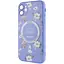 Чохол Epik TPU+PC Secret Garden with MagSafe для Apple iPhone 12 6.1 Lilac - мініатюра 3