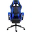 Геймерское кресло GT Racer черное с синим (X-2323 Black/Blue) - миниатюра 1