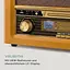Стереосистема ретро Auna Belle Epoque Retro Stereo (10040054) Коричневий - мініатюра 3