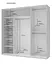 Шафа купе Doros Сіті Лайт Кашемір 2 ДСП / 1 дзеркало 225х60х225 (80736383) - мініатюра 6
