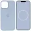 Чохол Silicone case AAA with Magsafe and Animation для Apple iPhone 12 Pro Max 6.7 Блакитний/Cloud Blue - мініатюра 1