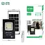 Уличный светодиодный светильник GDTimes GD-070 прожектор с солнечной панелью IP67 Черный - миниатюра 3