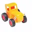 Детский игровой набор игрушечных тракторов с прицепом и дорожным катком Синий трактор Синий/Зеленый/Желтый - миниатюра 2