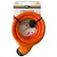 Велозамок Good Bike Security Lock тросовый Ø12 x 1500 мм оранжево-желтый (92758G-IS) - миниатюра 1