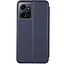 Шкіряний чохол-книжка Epik Classy для Xiaomi Redmi Note 12 4G Темно-синій - мініатюра 2