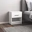 Тумба приліжкова Vays, в спальню M-48 Білий - мініатюра 1