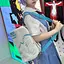 Сумка через плече Євангеліон Рей Аянамі Evangelion Rei Ayanami 40x22x10 см - мініатюра 2