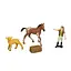 Детский игрушечный набор "Ферма" Q9899-T1_2 лошадка, овца, фермерша - миниатюра 1
