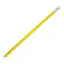 Палиця гімнастична тренувальна 20271 довжина 100 см, d 27 мм Жовтий - мініатюра 1