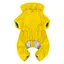 Дощовик для собак Waudog Clothes, водонепроникний, XS25, В 36-38 см, С 26-28 см, жовтий - мініатюра 3