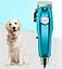 Професійна машинка для стрижки собак Kemei Km-CW16 (Блакитна) - мініатюра 3
