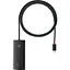 USB-хаб Baseus Lite Series 4-in-1 USB-C Black (WKQX030201) [152644] - мініатюра 1