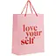 Набор подарочных пакетов Axent Love yourself бумажные 26х32 см 5 шт. (8502-29-A) - миниатюра 1