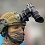 Прибор ночного видения Монокуляр PVS-18 1х32 с креплением FMA L4G24 на шлем + подсумок - миниатюра 2