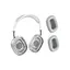 Bluetooth гарнітура Hoco W65 Plus з мікрофоном і шумопоглинанням, срібляста - мініатюра 4
