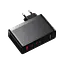 Мережевий зарядний пристрій Baseus GaN5 Pro 3 порта, USB + Type-C 140W Черный (CCGP100201) - мініатюра 2