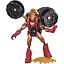 Игровой набор Hasbro Marvel Avengers Bend and Flex Iron Man с мотоциклом (F0244) - миниатюра 3