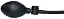 Анальная пробка True Black Vibrating Butt Plug 17 см (черный) - миниатюра 5