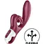 Вибратор-кролик Satisfyer Touch Me Red двойной отросток 3 мотора Red - миниатюра 2
