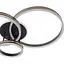 Люстра Brille світлодіодна 66W WW BK/G (WBL-54C/4) - мініатюра 4