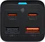 Мережевий зарядний пристрій Baseus GaN3 Pro Desktop Fast Charger 2C+2U 65W + Cable USB-C to USB-C Black (CCGP040101) [80903] - мініатюра 2