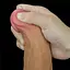 Реалістичний вібратор Lovetoy Nature Cock 23 см тілесний - мініатюра 9