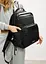 Жіночий рюкзак Sambag Zard MOD чорний 40 х 28 х 14 см (25438164) - мініатюра 3