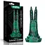 Вібратор Lovetoy Double-Claw Savage Charm 19.4 см зелений - мініатюра 13