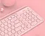 Bluetooth-клавиатура Xiaomi MiiW (MWBK01) розовая - миниатюра 5