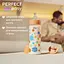 Пляшечка для годування Chicco Perfect Easy пластикова з силіконовою соскою 4+, 330 мл помаранчева (20245.20) - мініатюра 4