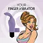 Вибратор на палец FeelzToys Magic Finger Vibrator Purple - миниатюра 4