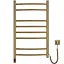 Электрический полотенцесушитель Navin Камелия 480x800 Sensor правая бронза 10-012033-4860, Бронза, Правое, Электронный - миниатюра 1