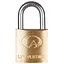 Замок Lifeventure Mini Padlocks 2-Pack Золотий - мініатюра 1