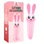 Вібратор для клітора Зайчик - Рожевий - Вібратори - мініатюра 1