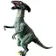 Фигурка Dino Toys Динозавр 100C коричнево-зеленая (Q9899-100C) - миниатюра 1