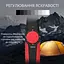 Ліхтар акумуляторний складаний з магнітом Червоний WORKLIGHT-W55-COB - мініатюра 9