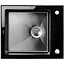 Кухонная мойка Platinum HANDMADE BLACK GLASS (SP000034805) - миниатюра 1