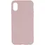 Чохол Epik Silicone Case Full Protective AA No Logo для Apple iPhone XS Max 6.5 Рожевий/Chalk Pink - мініатюра 1
