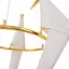 Люстра підвісна Brille в спальню LED 18W WW G (BR-01 674S/3) - мініатюра 6