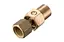 Соединение пневматическое шарнирное Intertool Storm внутренняя резьба 1/4" х 1/4" - миниатюра 2