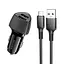 Адаптер автомобильный BOROFONE Solid dual-port car charger Micro USB Set BZ31A |2USB, 17W/3.4A Max| - миниатюра 1