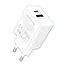 Зарядное устройство Borofone BA95A USB-A и кабель Type-C 18W поддержка Quick Charge 3.0 черный - миниатюра 2