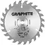 Диск пильный по дереву Graphite 150 x 10 мм (55H666) - миниатюра 1