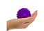 Масажний м'ячик EasyFit PVC 9 см жорсткий фіолетовий (EF-1064-V) - мініатюра 2